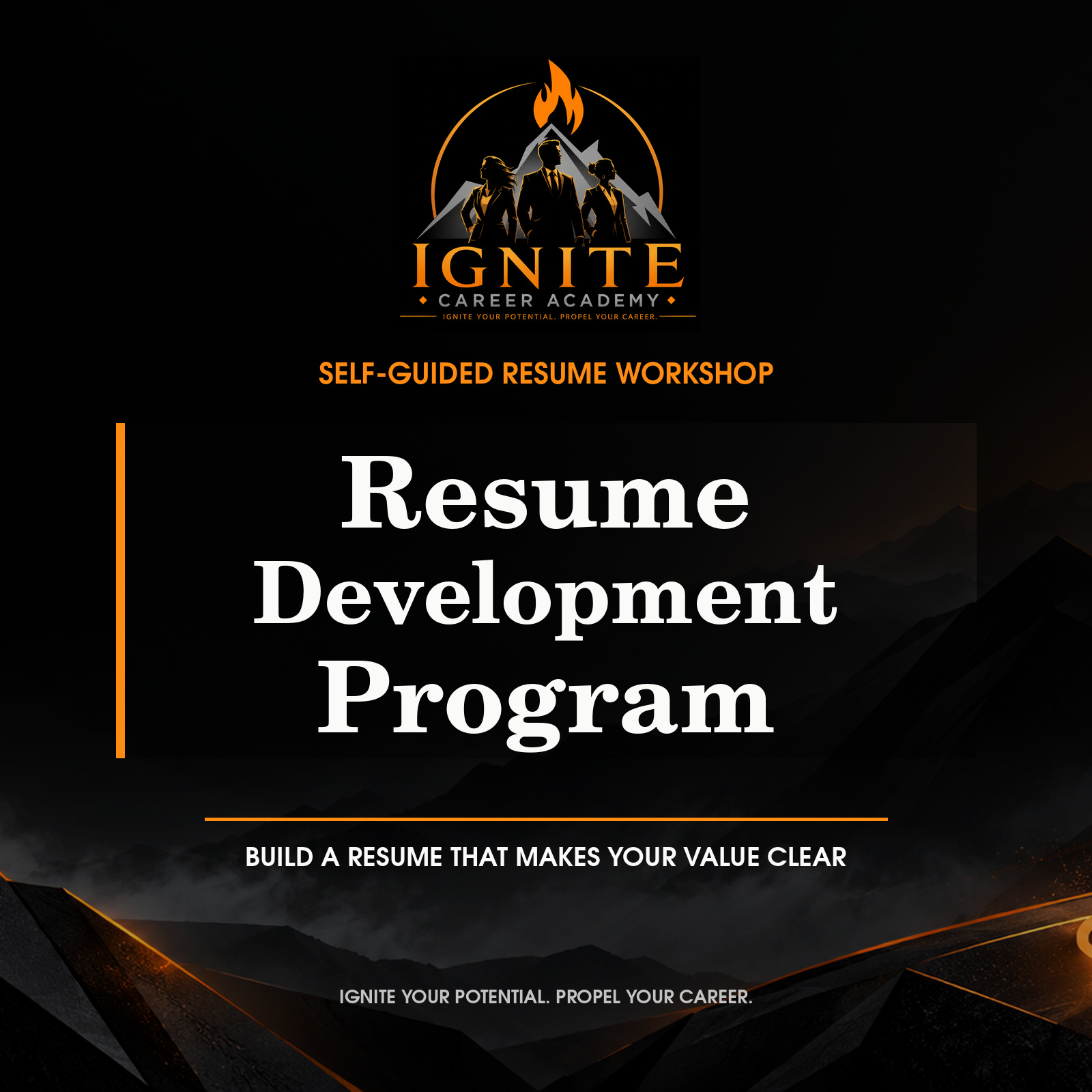 Ignite Résumé Development Program